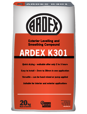 ARDEX K 301 Exterior Levelling and Smoothing Compound