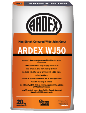 ARDEX WJ 50 Sanded, cement-based tile grout